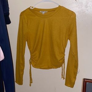✨Warm Yellow Long Sleeve Top